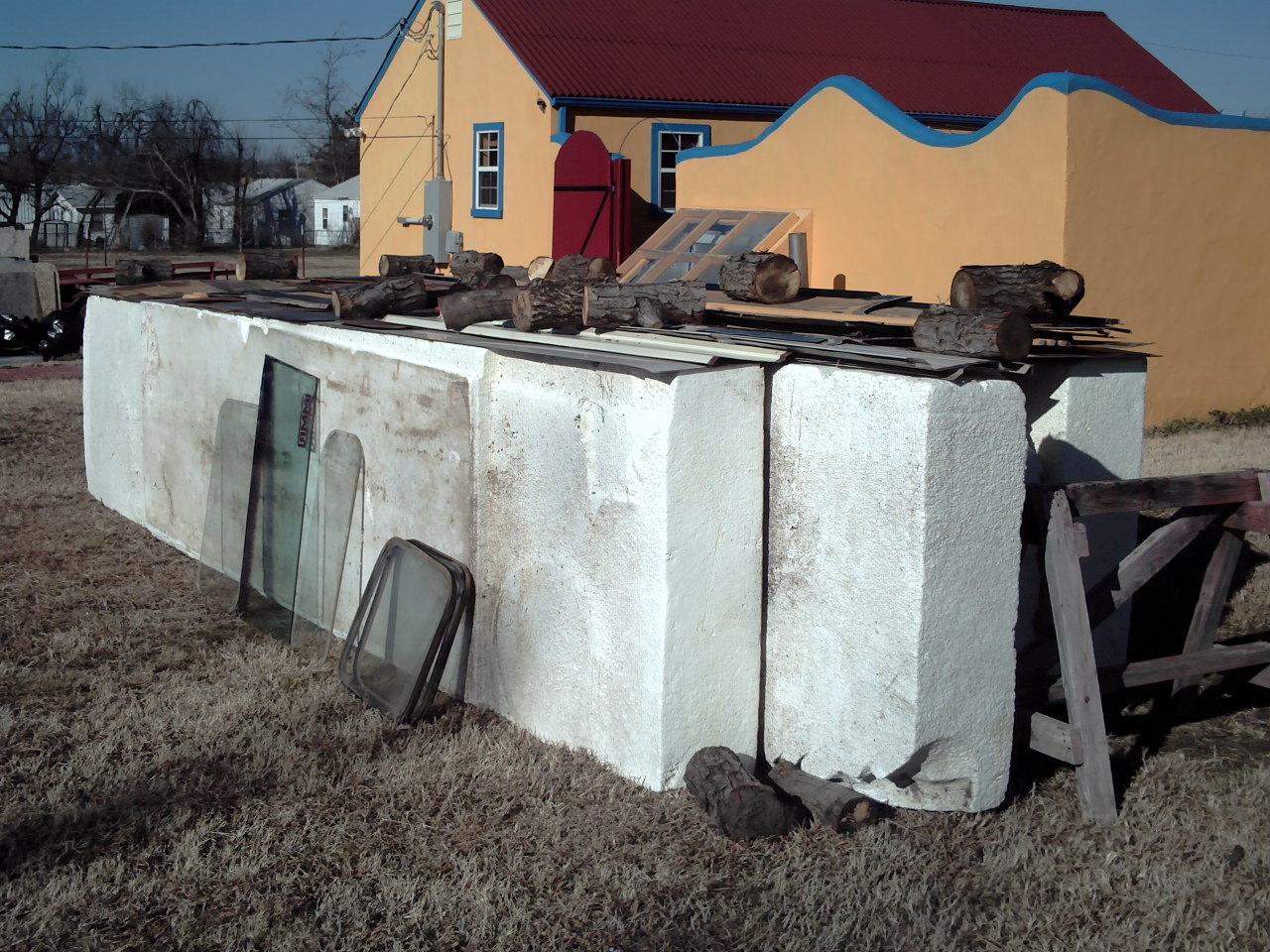 $50 for plenty of used foam