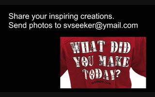 What Did You Make Today project